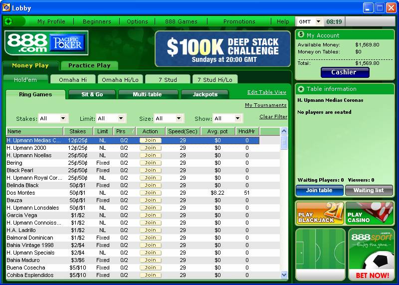 Lobby Screenshot